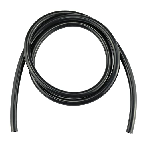 Ucreative 5FT High Temperature Silicone Vacuum Tubing Hose Black (1/4" (6mm)) Ucreative 5FT High Temperature Silicone Vacuum Tubing Hose Black (1/4" (6mm))