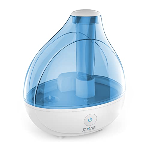 Pure Enrichment® MistAire™ Ultrasonic Cool Mist Humidifier - Quiet Air Humidifier for Bedroom, Nursery, Office, & Indoor Plants - Lasts Up To 25 Hours, 360° Rotation Nozzle, Auto Shut-Off, Night Light Pure Enrichment® MistAire™ Ultrasonic Cool Mist Humidifier - Quiet Air Humidifier for Bedroom, Nursery, Office, & Indoor Plants - Lasts Up To 25 Hours, 360° Rotation Nozzle, Auto Shut-Off, Night Light