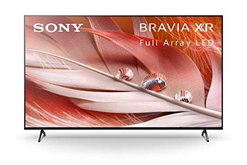 Sony X90J 50 Inch TV: BRAVIA XR Full Array LED 4K Ultra HD Smart Google TV with Dolby Vision HDR and Alexa Compatibility XR50X90J- 2021 Model, Black Sony X90J 50 Inch TV: BRAVIA XR Full Array LED 4K Ultra HD Smart Google TV with Dolby Vision HDR and Alexa Compatibility XR50X90J- 2021 Model, Black