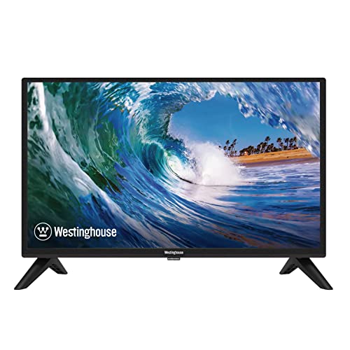 Westinghouse 24" HD Small TV, Slim, Compact 720p LED Flat Screen TV with Built-in HDMI, USB, VGA, and V-Chip, High Definition 24 Inch TV and Monitor for Home or Office, 2022 Model Westinghouse 24" HD Small TV, Slim, Compact 720p LED Flat Screen TV with Built-in HDMI, USB, VGA, and V-Chip, High Definition 24 Inch TV and Monitor for Home or Office, 2022 Model