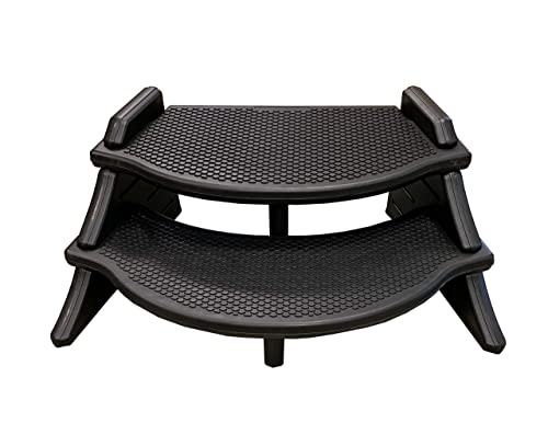 Confer Plastics Edge Spa Step - Black Confer Plastics Edge Spa Step - Black