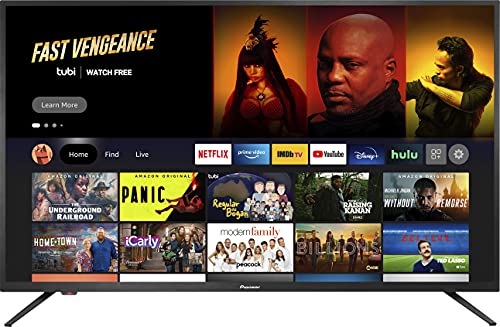Pioneer 43-inch Class LED 4K UHD Smart Fire TV (PN43951-22U, 2021 Model)
