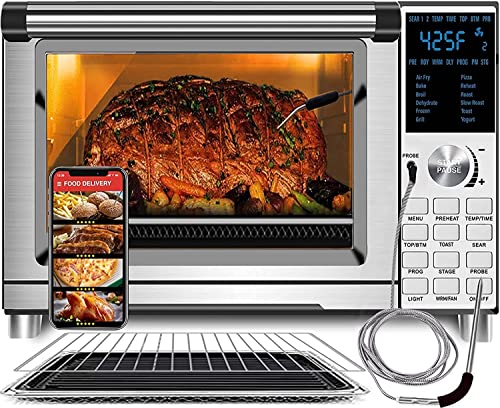 NUWAVE Bravo Air Fryer Oven, 12-in-1, 30QT XL Large Capacity Digital Countertop Convection Oven NUWAVE Bravo Air Fryer Oven, 12-in-1, 30QT XL Large Capacity Digital Countertop Convection Oven