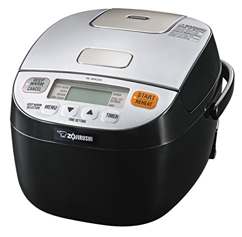 Zojirushi 612252-NL-BAC05SB Micom Rice Cooker and Warmer, Silver Black Zojirushi 612252-NL-BAC05SB Micom Rice Cooker and Warmer, Silver Black