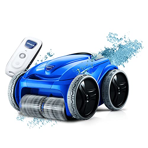 Polaris 9550 Sport Robotic Pool Cleaner, Automatic Vacuum for InGround Pools up to 60ft, 70ft Swivel Cable, Remote Control, Wall Climbing Vac w/ Strong Suction & Easy Access Debris Canister Polaris 9550 Sport Robotic Pool Cleaner, Automatic Vacuum for InGround Pools up to 60ft, 70ft Swivel Cable, Remote Control, Wall Climbing Vac w/ Strong Suction & Easy Access Debris Canister