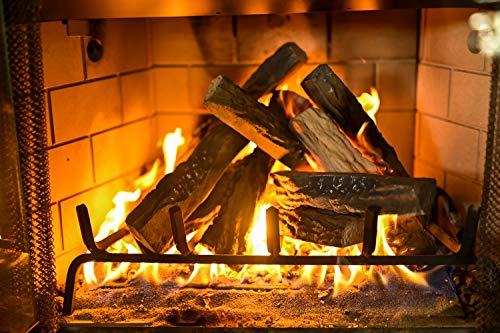 Barton 10-Piece Fireplace Logs Ceramic Logs Wood Fire Place Log Gas Heat Resistant Realistic Logs Stackable Logs Indoor or Outdoor Set Barton 10-Piece Fireplace Logs Ceramic Logs Wood Fire Place Log Gas Heat Resistant Realistic Logs Stackable Logs Indoor or Outdoor Set