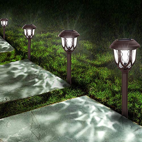 Solar Lights Outdoor Decorative,10 Packs Solar Pathway Lights,Solar Outdoor Lights,Outdoor Solar Lights Pathway,Waterproof Solar Powered Garden Yard Lights for Walkway Sidewalk Driveway-Cool White Solar Lights Outdoor Decorative,10 Packs Solar Pathway Lights,Solar Outdoor Lights,Outdoor Solar Lights Pathway,Waterproof Solar Powered Garden Yard Lights for Walkway Sidewalk Driveway-Cool White
