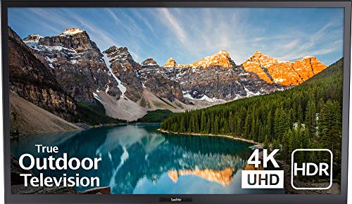 SunBrite Veranda 2 Series 43-inch Full Shade Outdoor TV | 4K Ultra HD HDR LED Weatherproof Television - Direct Lit LED Screen with All-Weather Remote (SB-V-43-4KHDR-BL) SunBrite Veranda 2 Series 43-inch Full Shade Outdoor TV | 4K Ultra HD HDR LED Weatherproof Television - Direct Lit LED Screen with All-Weather Remote (SB-V-43-4KHDR-BL)